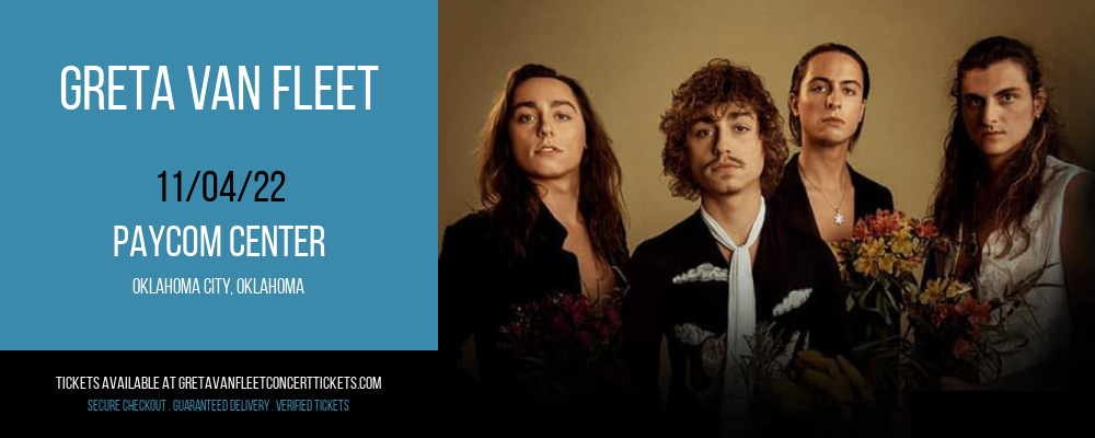 Greta Van Fleet at Greta Van Fleet Concert Tickets