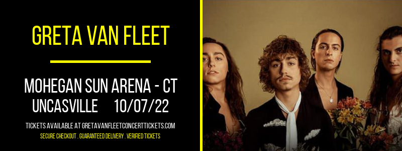 Greta Van Fleet at Greta Van Fleet Concert Tickets