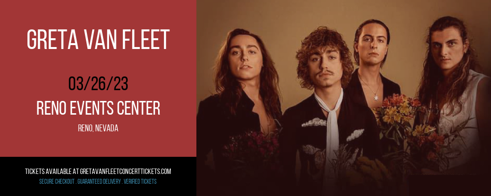 Greta Van Fleet at Greta Van Fleet Concert Tickets