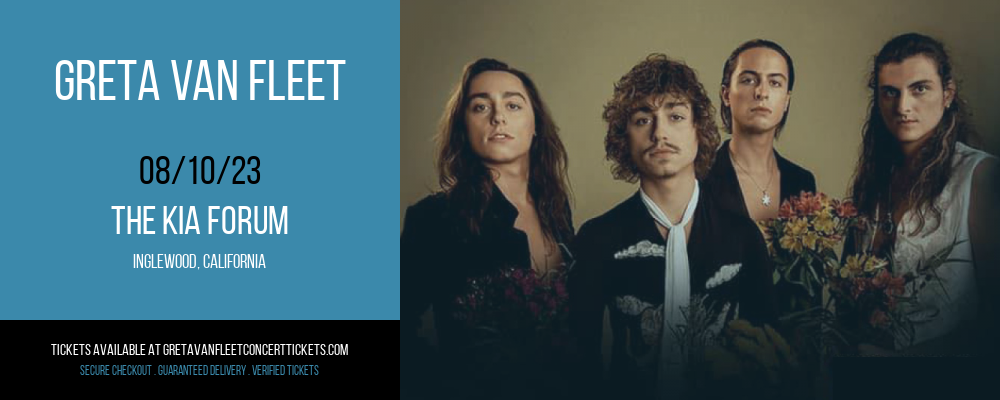 Greta Van Fleet [CANCELLED] at Greta Van Fleet Concert Tickets