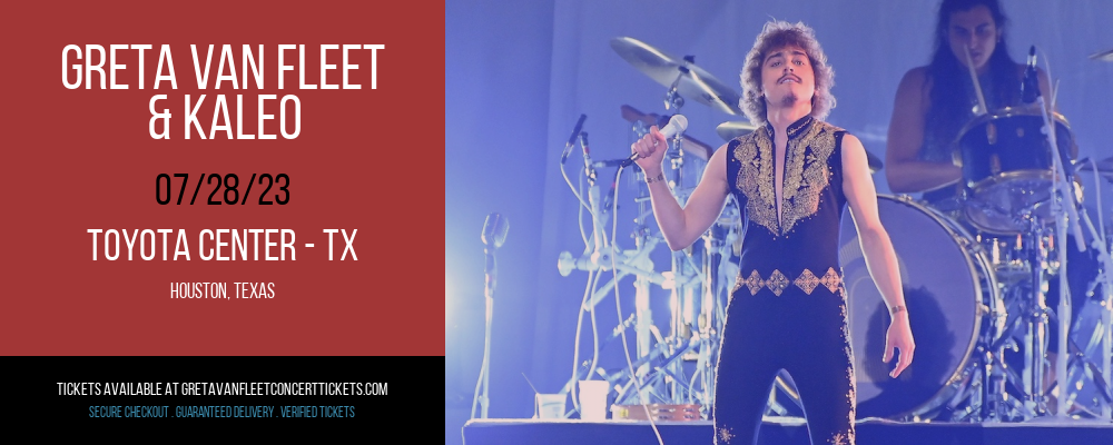 Greta Van Fleet & Kaleo at Greta Van Fleet Concert Tickets