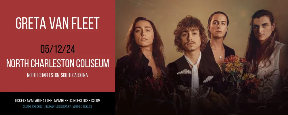 Greta Van Fleet at North Charleston Coliseum at North Charleston Coliseum